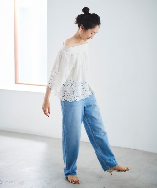 le.coeur blanc / ルクールブラン デニムパンツ | デニムソフトテーパード | 詳細20