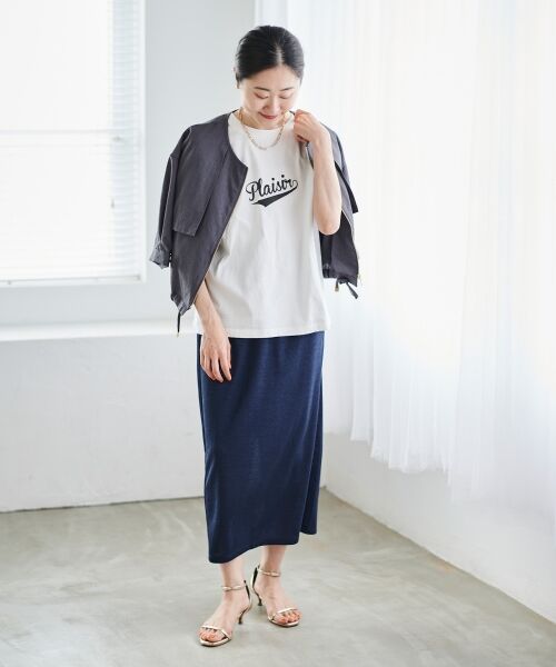 le.coeur blanc / ルクールブラン ブルゾン | 《手洗い可能》リネンライクライトブルゾン | 詳細17