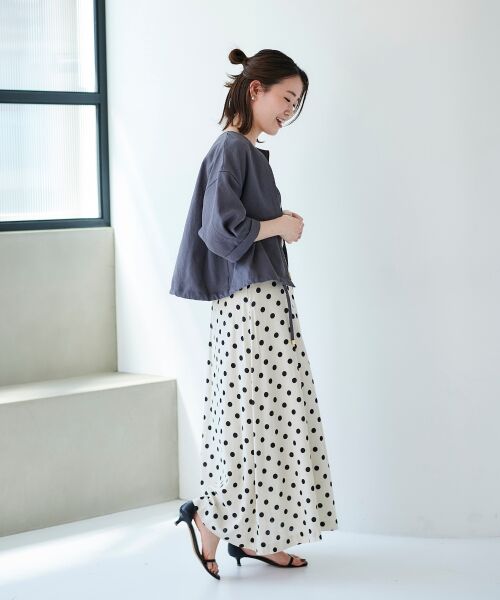 le.coeur blanc / ルクールブラン ブルゾン | 《手洗い可能》リネンライクライトブルゾン | 詳細19