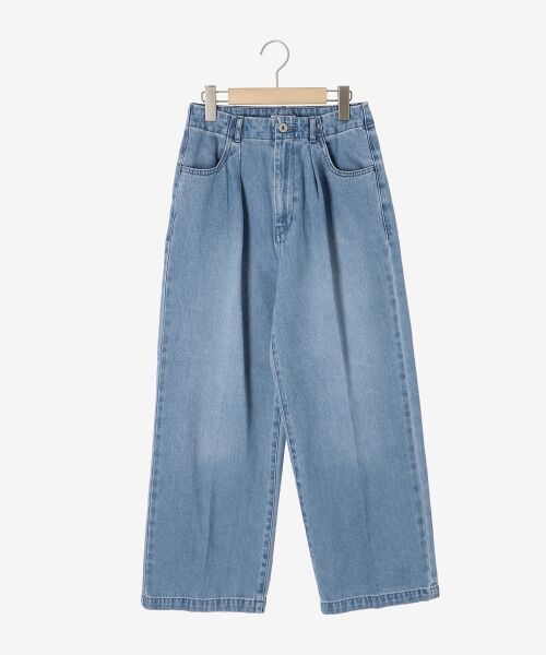 le.coeur blanc / ルクールブラン デニムパンツ | タックワイドデニムパンツ | 詳細19