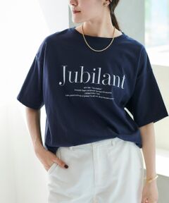 《手洗い可能》JubilantロゴTシャツ