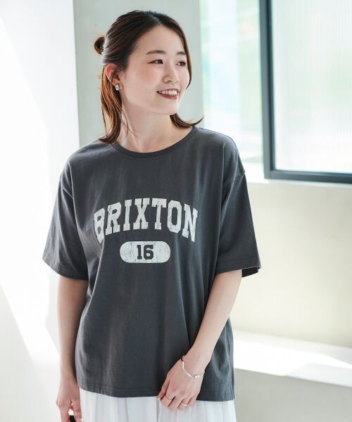 le.coeur blanc / ルクールブラン Tシャツ | BRIXTONロゴTシャツ | 詳細16