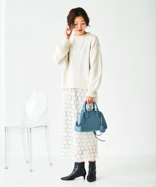 le.coeur blanc / ルクールブラン ボストンバッグ | フェイクレザーボストンBAG | 詳細24