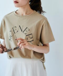 SCENERY ロゴTシャツ