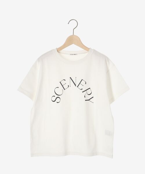 le.coeur blanc / ルクールブラン Tシャツ | SCENERY ロゴTシャツ | 詳細12