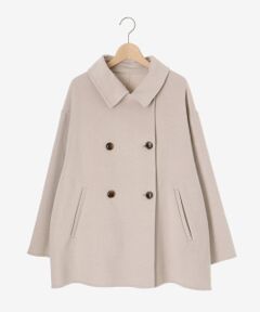 le.coeur blanc / ルクールブラン その他アウター | リバーオープンカラーミドルコート