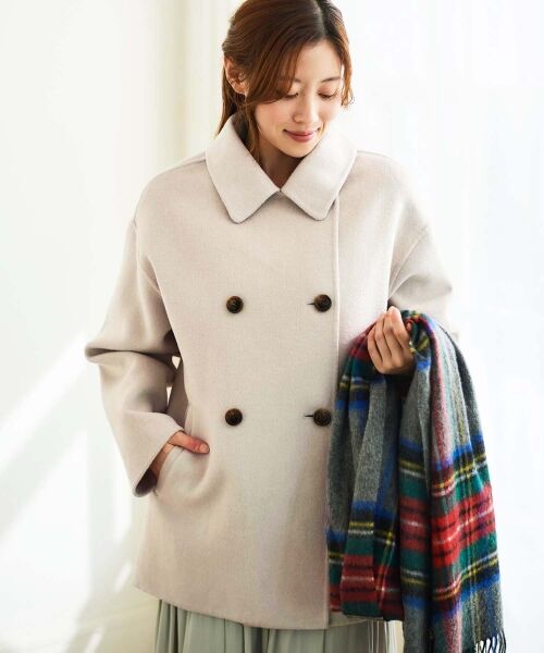 セール】 リバーオープンカラーミドルコート （その他アウター