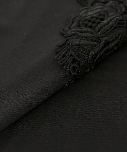 le.coeur blanc / ルクールブラン タンクトップ | 《手洗い可能》バックモチーフレースタンク | 詳細12