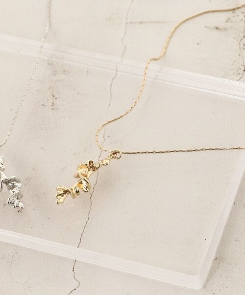 le.coeur blanc / ルクールブラン ネックレス・ペンダント・チョーカー | ツイストメタルトップネックレス | 詳細1