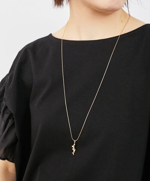 le.coeur blanc / ルクールブラン ネックレス・ペンダント・チョーカー | ツイストメタルトップネックレス | 詳細2