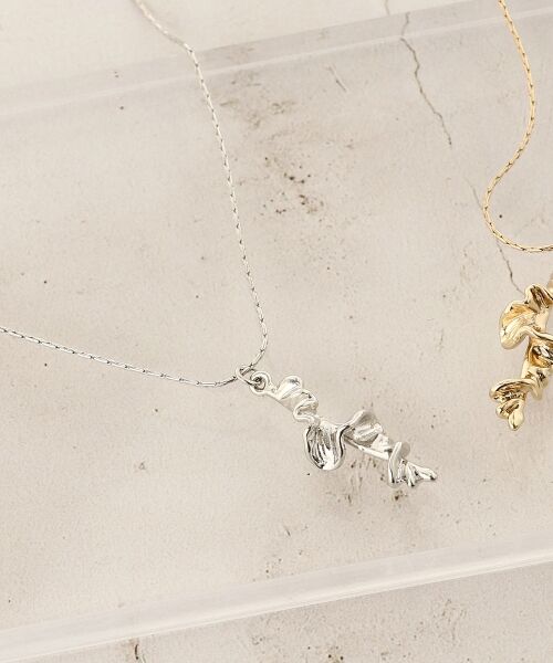 le.coeur blanc / ルクールブラン ネックレス・ペンダント・チョーカー | ツイストメタルトップネックレス | 詳細4