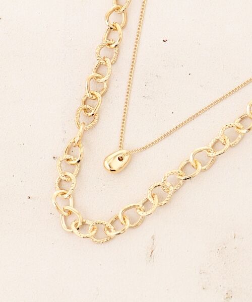 le.coeur blanc / ルクールブラン ネックレス・ペンダント・チョーカー | 2連チェーンネックレス | 詳細15