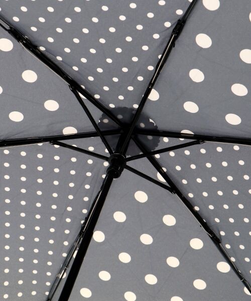 le.coeur blanc / ルクールブラン 傘 | 《紫外線遮蔽率約80％》ドットミニ コンパクト折りたたみ傘 | 詳細11