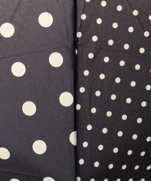 le.coeur blanc / ルクールブラン 傘 | 《紫外線遮蔽率約80％》ドットミニ コンパクト折りたたみ傘 | 詳細12