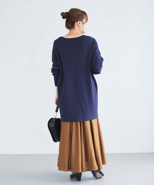 le.coeur blanc / ルクールブラン カーディガン・ボレロ | 《手洗い可能》TORRAZZO DONNAミラノリブカーデ | 詳細14