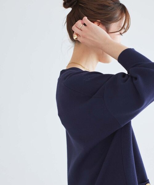 le.coeur blanc / ルクールブラン カーディガン・ボレロ | 《手洗い可能》TORRAZZO DONNAミラノリブカーデ | 詳細25