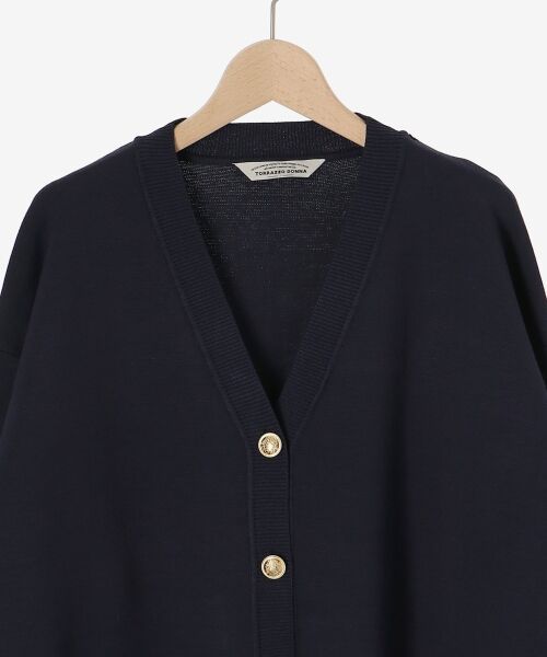 le.coeur blanc / ルクールブラン カーディガン・ボレロ | 《手洗い可能》TORRAZZO DONNAミラノリブカーデ | 詳細28
