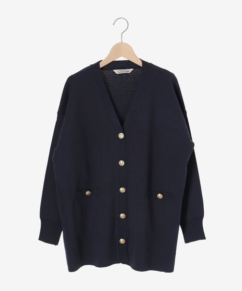 le.coeur blanc / ルクールブラン カーディガン・ボレロ | 《手洗い可能》TORRAZZO DONNAミラノリブカーデ | 詳細9