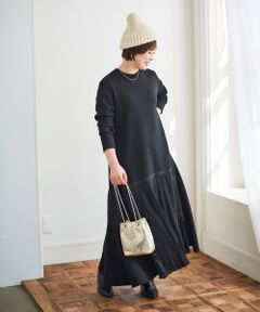 《一部店舗/WEB限定》MAISON MAVERICKプリーツ切替OP