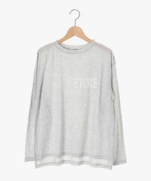 le.coeur blanc / ルクールブラン Tシャツ | 《手洗い可能》BONNE ETOILE ロンTEE | 詳細1