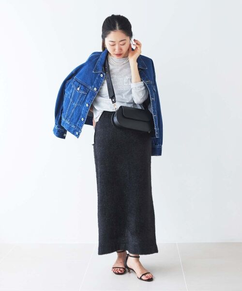 le.coeur blanc / ルクールブラン Tシャツ | 《手洗い可能》BONNE ETOILE ロンTEE | 詳細15