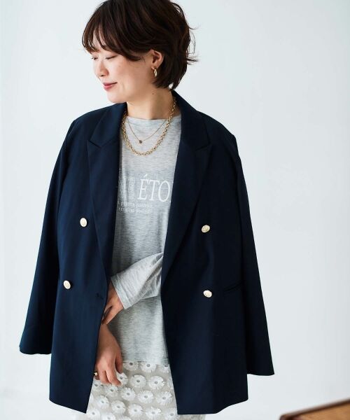 le.coeur blanc / ルクールブラン Tシャツ | 《手洗い可能》BONNE ETOILE ロンTEE | 詳細7