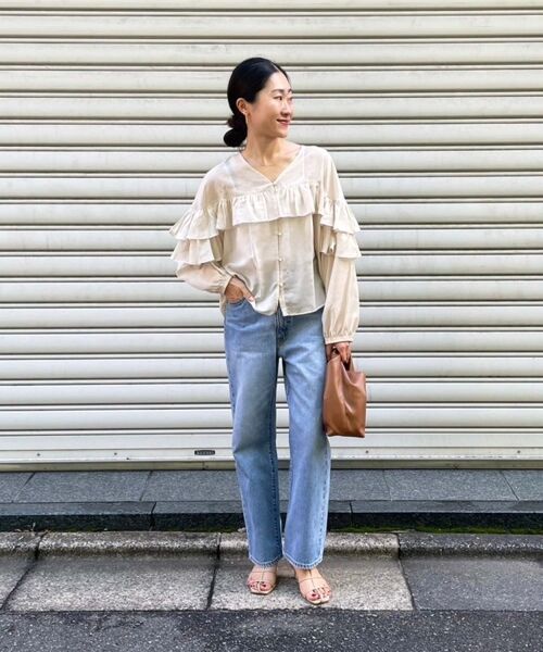 le.coeur blanc / ルクールブラン シャツ・ブラウス | フリル2WAYブラウス | 詳細14