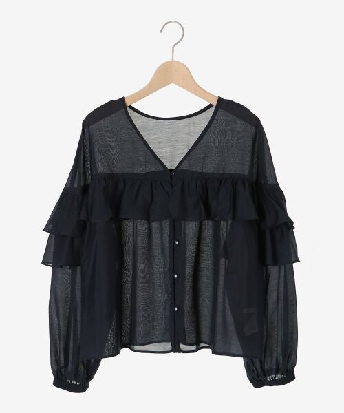 le.coeur blanc / ルクールブラン シャツ・ブラウス | フリル2WAYブラウス | 詳細16