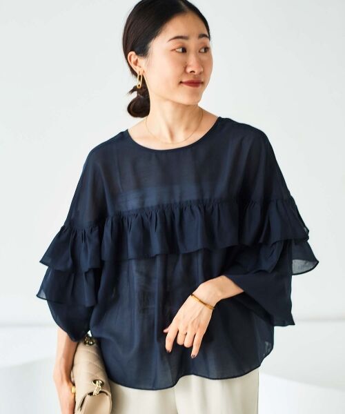 le.coeur blanc / ルクールブラン シャツ・ブラウス | フリル2WAYブラウス | 詳細25