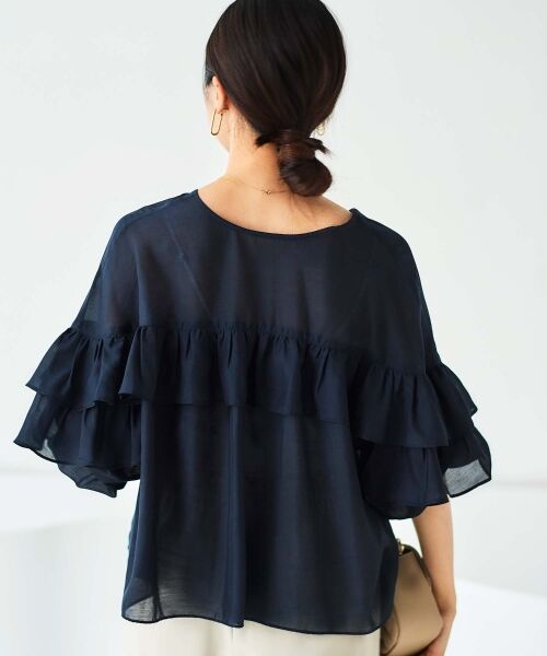 le.coeur blanc / ルクールブラン シャツ・ブラウス | フリル2WAYブラウス | 詳細30