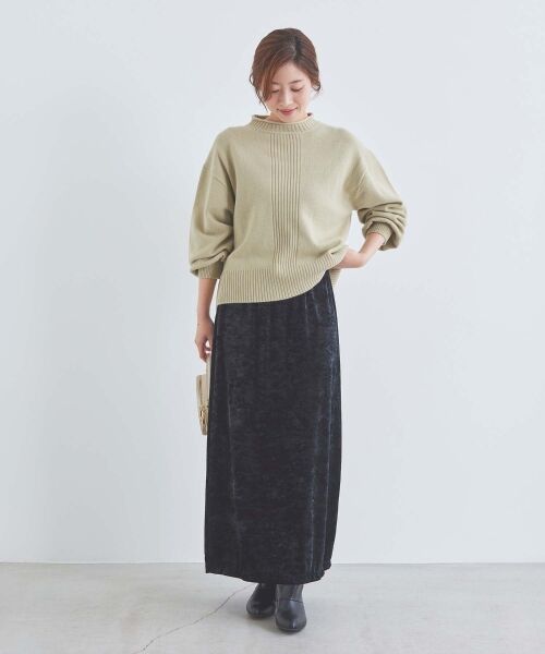 le.coeur blanc / ルクールブラン ニット・セーター | 《手洗い可能》ウォッシャブルウールボリュームスリーブニット | 詳細16