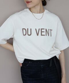 DU VENT フロッキーロゴTシャツ