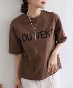 DU VENT フロッキーロゴTシャツ