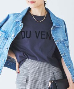 DU VENT フロッキーロゴTシャツ