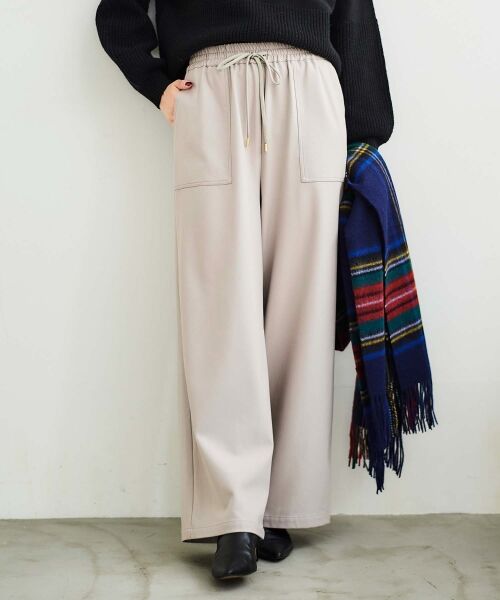 le.coeur blanc / ルクールブラン その他パンツ | ビートウォームイージーワイドパンツ | 詳細10