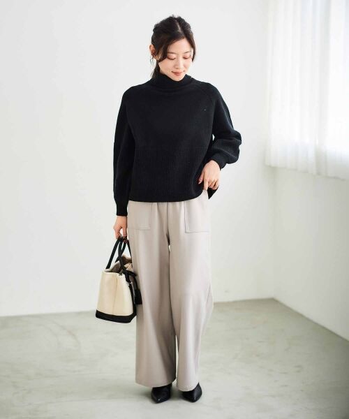 le.coeur blanc / ルクールブラン その他パンツ | ビートウォームイージーワイドパンツ | 詳細11