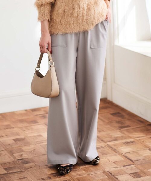 le.coeur blanc / ルクールブラン その他パンツ | ビートウォームイージーワイドパンツ | 詳細2