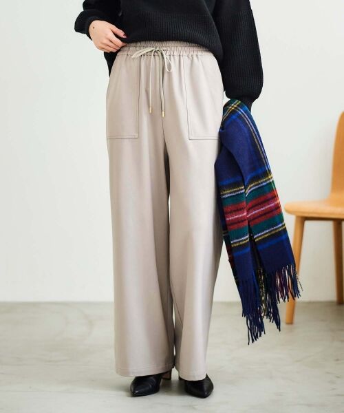 le.coeur blanc / ルクールブラン その他パンツ | ビートウォームイージーワイドパンツ | 詳細9