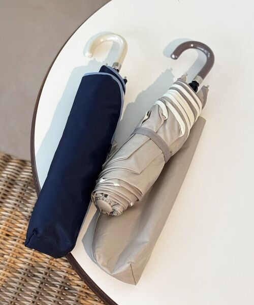 le.coeur blanc / ルクールブラン 傘 | バイカラーパイピングミニコンパクト折りたたみ傘 | 詳細2