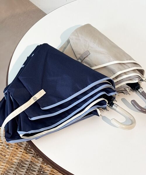 le.coeur blanc / ルクールブラン 傘 | バイカラーパイピングミニコンパクト折りたたみ傘 | 詳細7