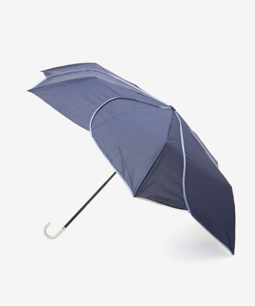 le.coeur blanc / ルクールブラン 傘 | バイカラーパイピングミニコンパクト折りたたみ傘 | 詳細9