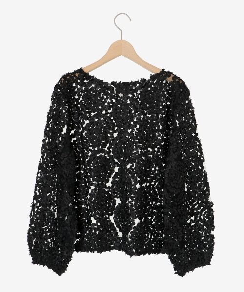 le.coeur blanc / ルクールブラン Tシャツ | 【手洗い可能】CHOKLATE PARIS モチーフレーストップス | 詳細23