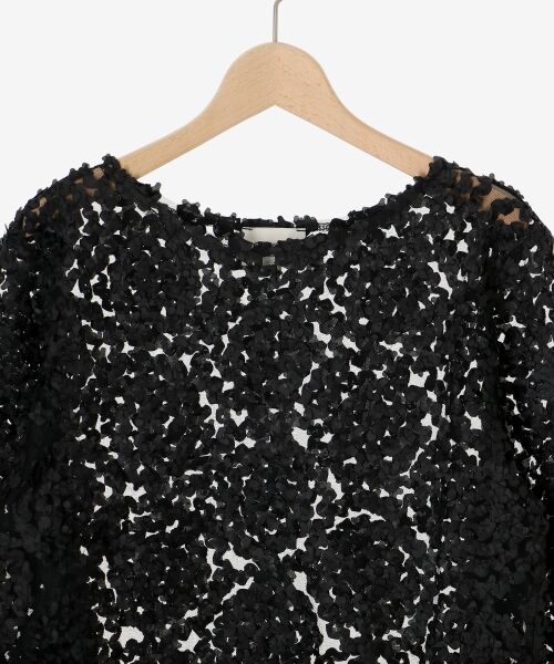 le.coeur blanc / ルクールブラン Tシャツ | 【手洗い可能】CHOKLATE PARIS モチーフレーストップス | 詳細24