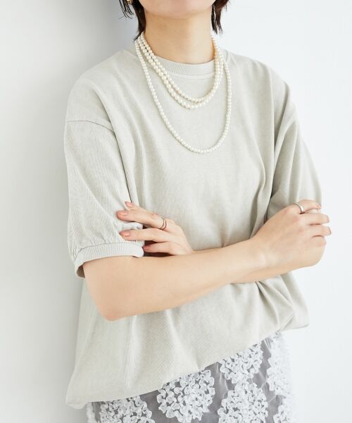 le.coeur blanc / ルクールブラン Tシャツ | STAR&STRIPE  ベーシックリブT | 詳細11