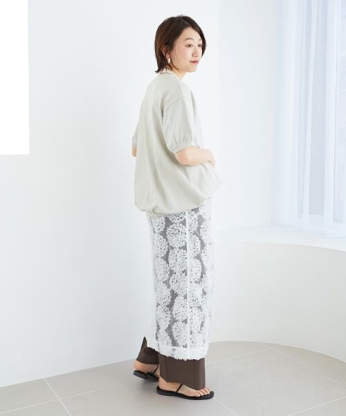 le.coeur blanc / ルクールブラン Tシャツ | STAR&STRIPE  ベーシックリブT | 詳細17