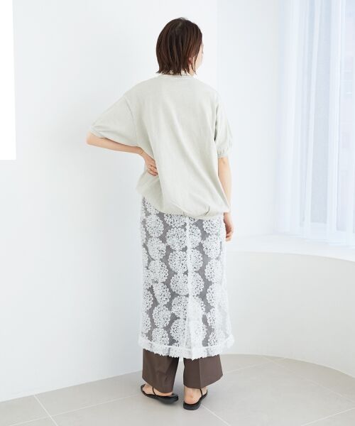 le.coeur blanc / ルクールブラン Tシャツ | STAR&STRIPE  ベーシックリブT | 詳細18