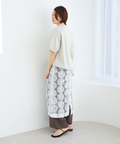 le.coeur blanc / ルクールブラン Tシャツ | STAR&STRIPE  ベーシックリブT | 詳細19