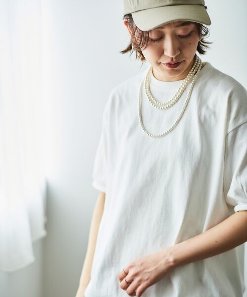 le.coeur blanc / ルクールブラン Tシャツ | STAR&STRIPE  ベーシックリブT | 詳細21