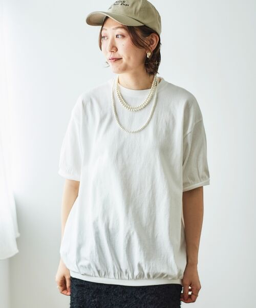 le.coeur blanc / ルクールブラン Tシャツ | STAR&STRIPE  ベーシックリブT | 詳細22