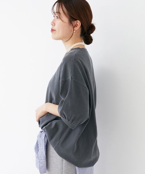 le.coeur blanc / ルクールブラン Tシャツ | STAR&STRIPE  ベーシックリブT | 詳細4